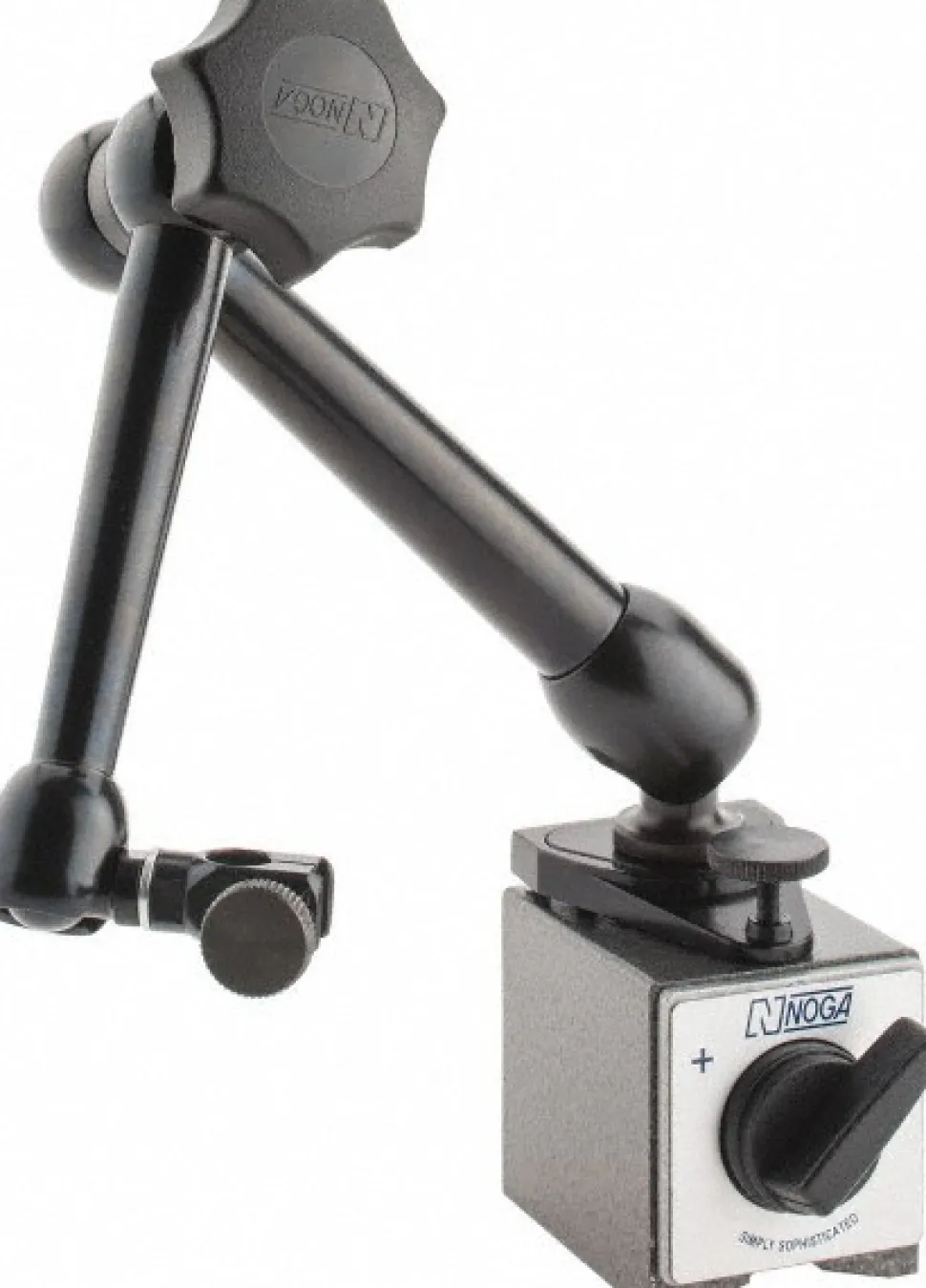 Indicator Positioner & Holder: Fine Adjustment, Includes Base