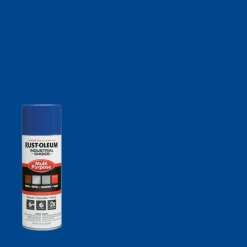 Industrial Choice 1600 Multi-Purpose Enamel Spray Paint, OHSA Safety Blue, Gloss, 12 oz