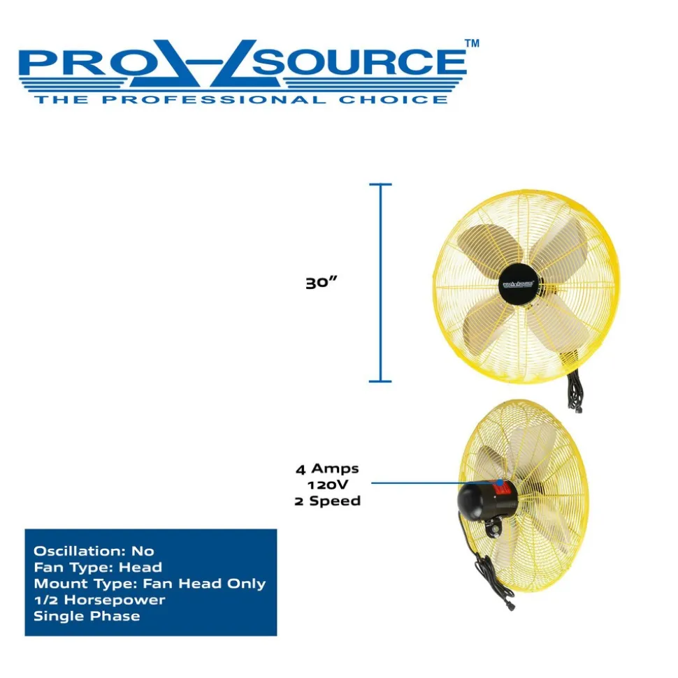 Industrial Circulation Fan: 30" Dia