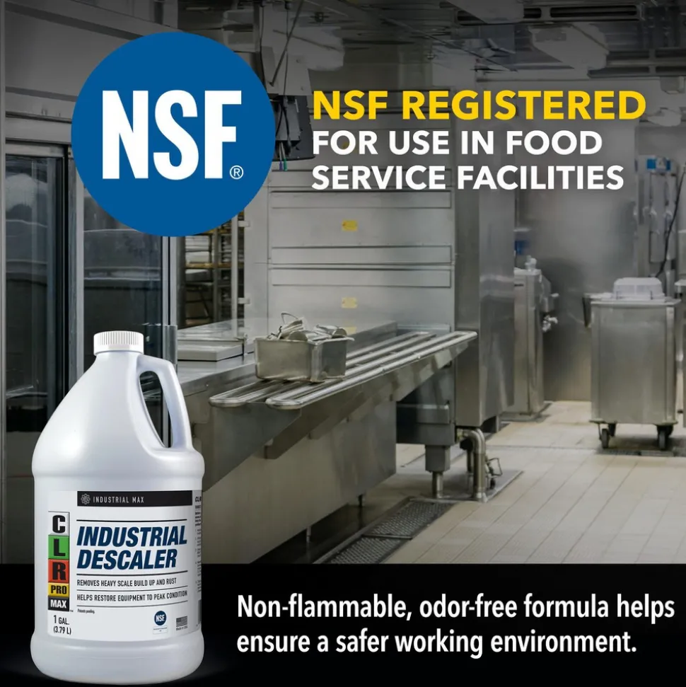 Industrial Descaler, Concentrated Scale Removing Formula, 1 Gallon Bottle