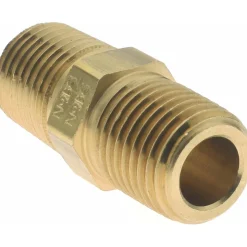 Industrial Pipe Hex Plug: 1/4" Male Thread, MNPTF