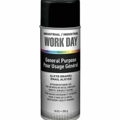 Industrial Work Day™, Flat, Black, 10 oz