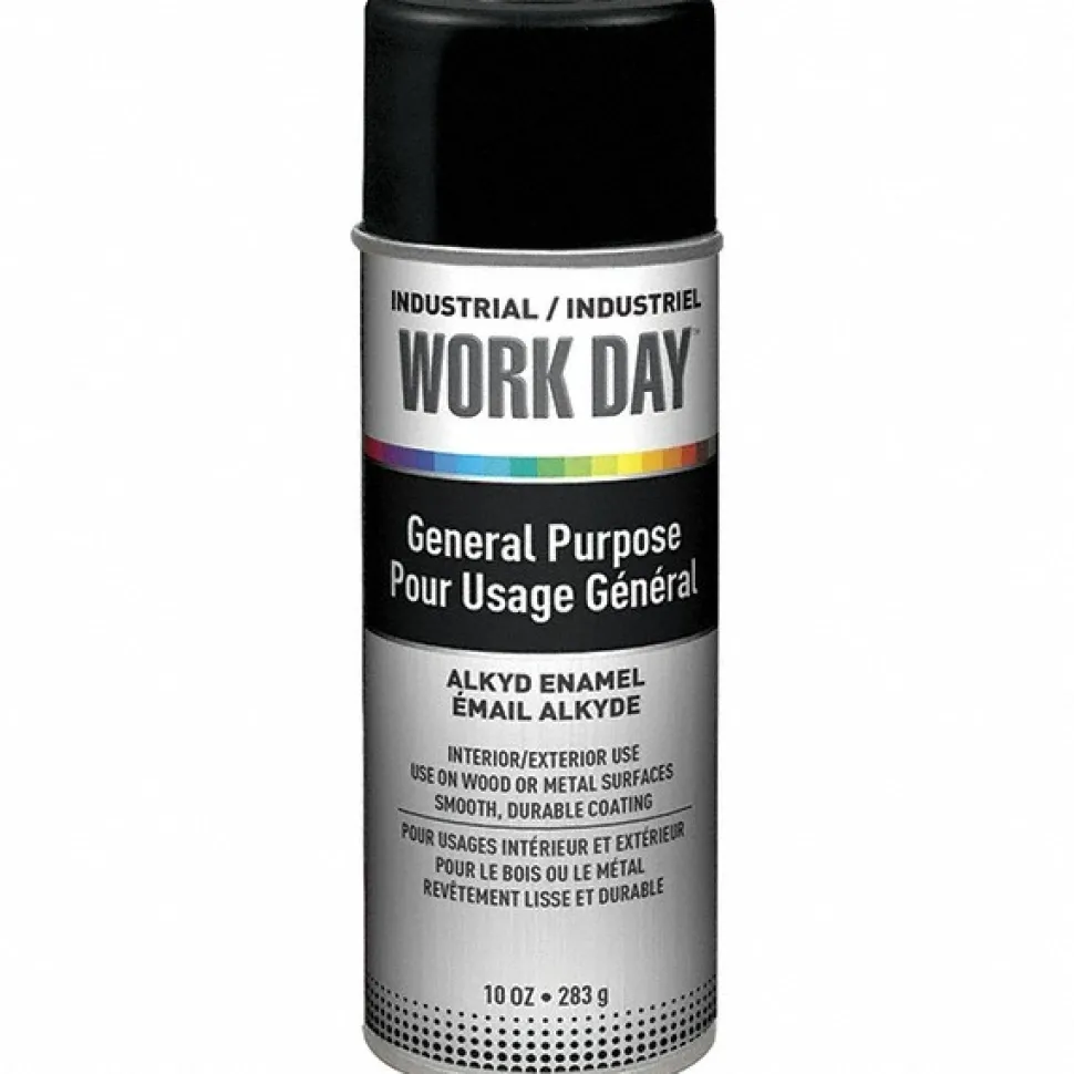 Industrial Work Day™, Flat, Black, 10 oz