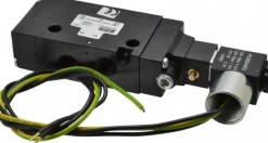1/4" Inlet x 1/4" Outlet, Single Solenoid Actuator, Air Return, 2 Position, Body Ported Solenoid Air Valve