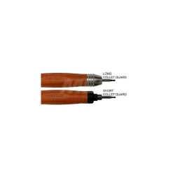 Inline Pencil Grinder, 1/8 in NPT Air Inlet, 1/8" Collet, Industrial, 60,000 RPM, 0.1 hp