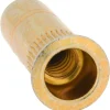 1/4-20, 0.39 Insert Dia, 1.19" OAL, Knurled Body Closed End Threaded Insert