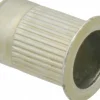 5/16-18, 0.53 Insert Dia, 0.805" OAL, Knurled Body Open End Threaded Insert