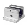 1" Inside Dia, 1900/3800 Lbs. Dynamic Capacity, Open Single Pillow Block Linear Bearing