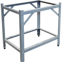 Inspection Surface Plate Stand: Stationary, Steel, 36.0000" Plate Length, 36" High