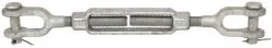 7,200 (Jaw) Lb Load Limit, 7/8" Thread Dia, 6" Take Up, Steel Jaw & Jaw Turnbuckle