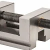 2-3/8" Jaw Width, 2-3/16" Jaw Opening Capacity, 1" Jaw Height, Toolmaker's Vise