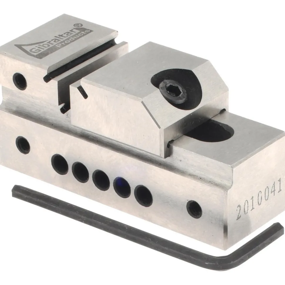 1" Jaw Width, 13/16" Jaw Opening Capacity, 3/8" Jaw Height, Toolmaker's Vise