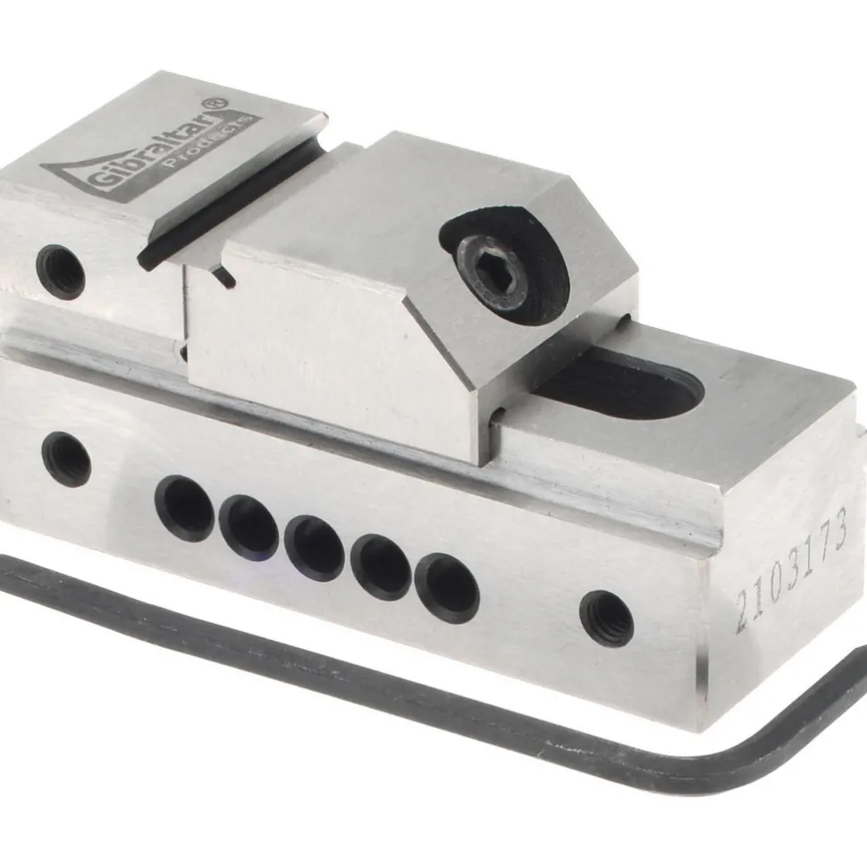 1" Jaw Width, 13/16" Jaw Opening Capacity, 3/8" Jaw Height, Toolmaker's Vise