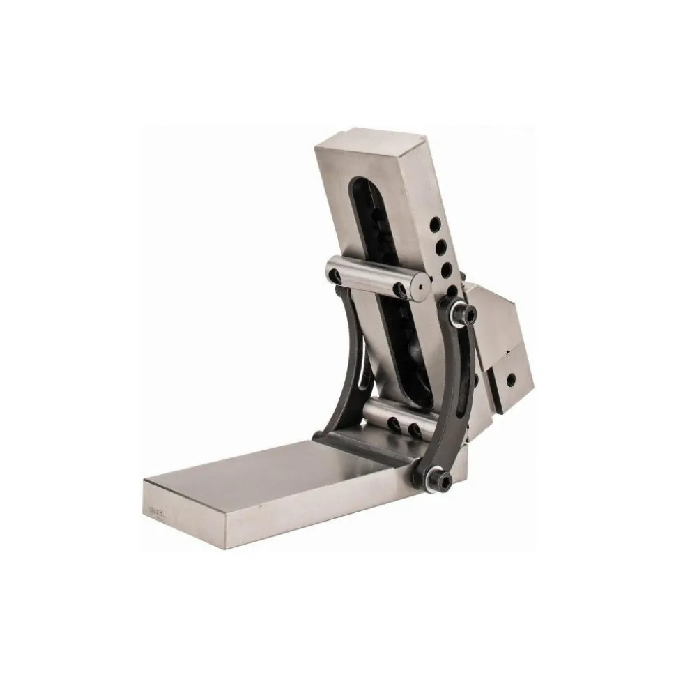 3" Jaw Width x 1-1/4" Jaw Height, 3-3/4" Jaw Capacity, Steel, Sine Vise