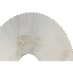 Jeweler's Saw: 2" Dia, 0.012" Thick, 1/2" Arbor Hole, 190 Teeth, High Speed Steel