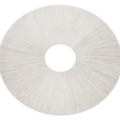 Jeweler's Saw: 2" Dia, 0.01" Thick, 1/2" Arbor Hole, 190 Teeth, High Speed Steel