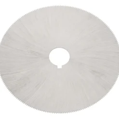 Jeweler's Saw: 3" Dia, 0.02" Thick, 1/2" Arbor Hole, 220 Teeth, High Speed Steel