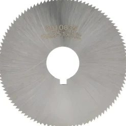 Jeweler's Saw: 2" Dia, 0.051" Thick, 1/2" Arbor Hole, 110 Teeth, High Speed Steel