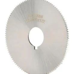 Jeweler's Saw: 2" Dia, 0.051" Thick, 1/2" Arbor Hole, 110 Teeth, High Speed Steel