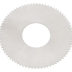 Jeweler's Saw: 1" Dia, 0.01" Thick, 3/8" Arbor Hole, 98 Teeth, High Speed Steel