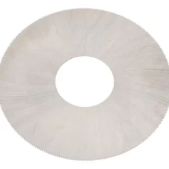 Jeweler's Saw: 3" Dia, 0.008" Thick, 1" Arbor Hole, 280 Teeth, High Speed Steel