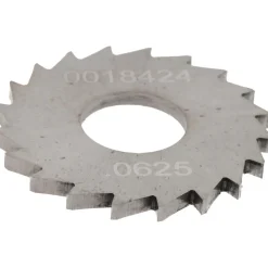 Jeweler's Saw: 1" Dia, 0.0625" Thick, 3/8" Arbor Hole, 98 Teeth, Solid Carbide