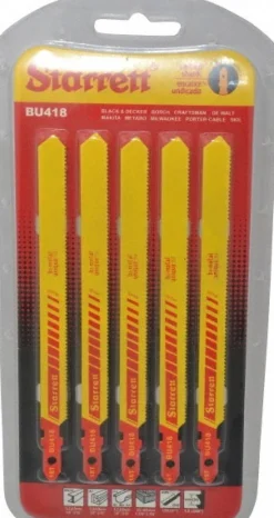 Jigsaw Blade: Bi-Metal, 18 TPI, 0.04" Blade Thickness, 3/8" Blade Width