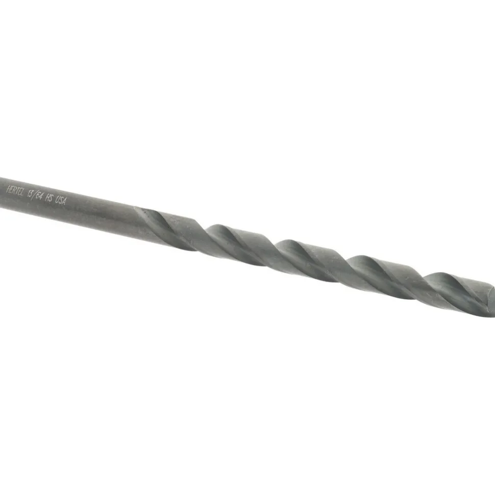 Jobber Length Drill Bit: 13/64" (0.2031) Dia, 118 deg, HSS