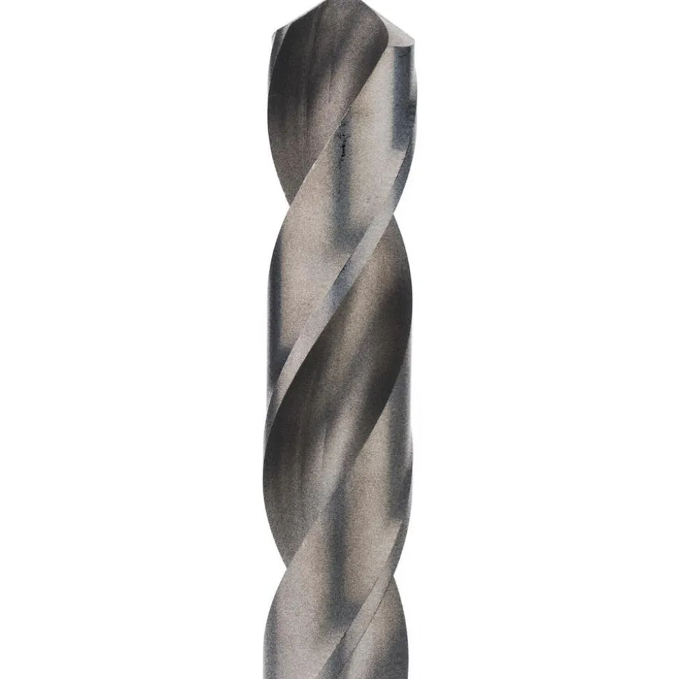 Jobber Length Drill Bit: 1/2" (0.5000) Dia, 118 deg, HSS