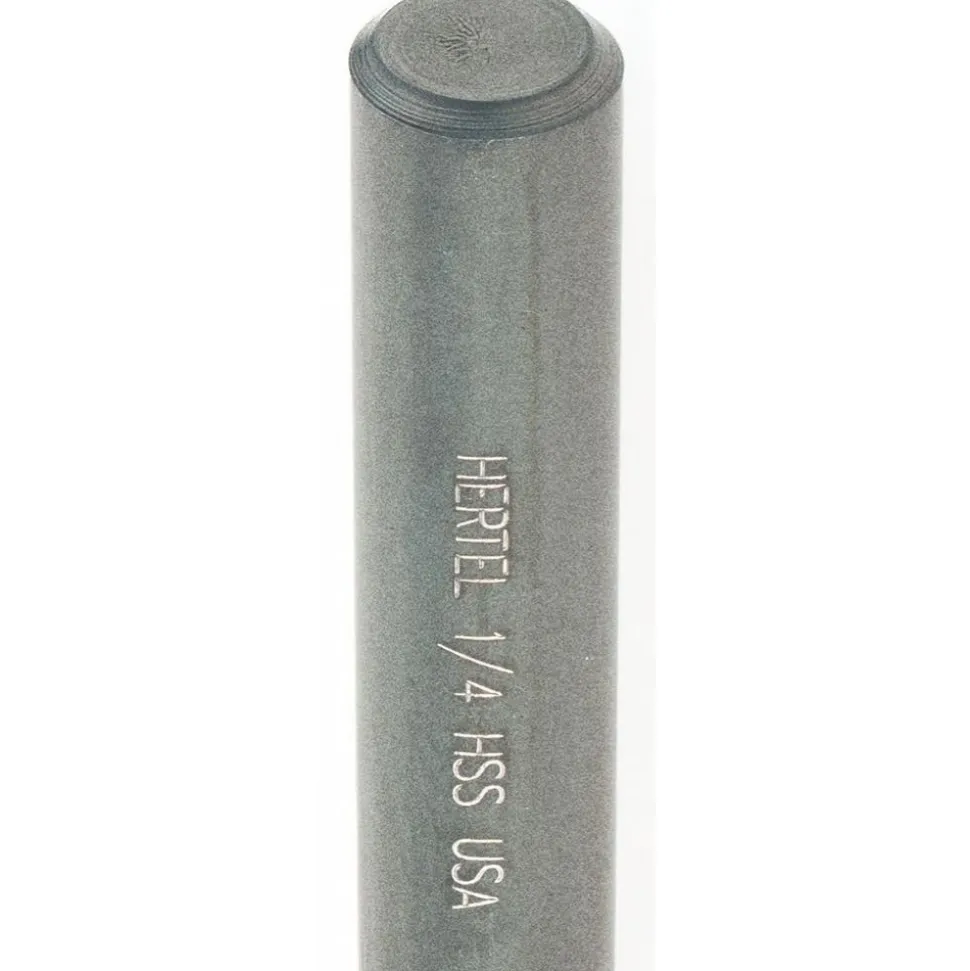 Jobber Length Drill Bit: 1/4" (0.2500) Dia, 118 deg, HSS