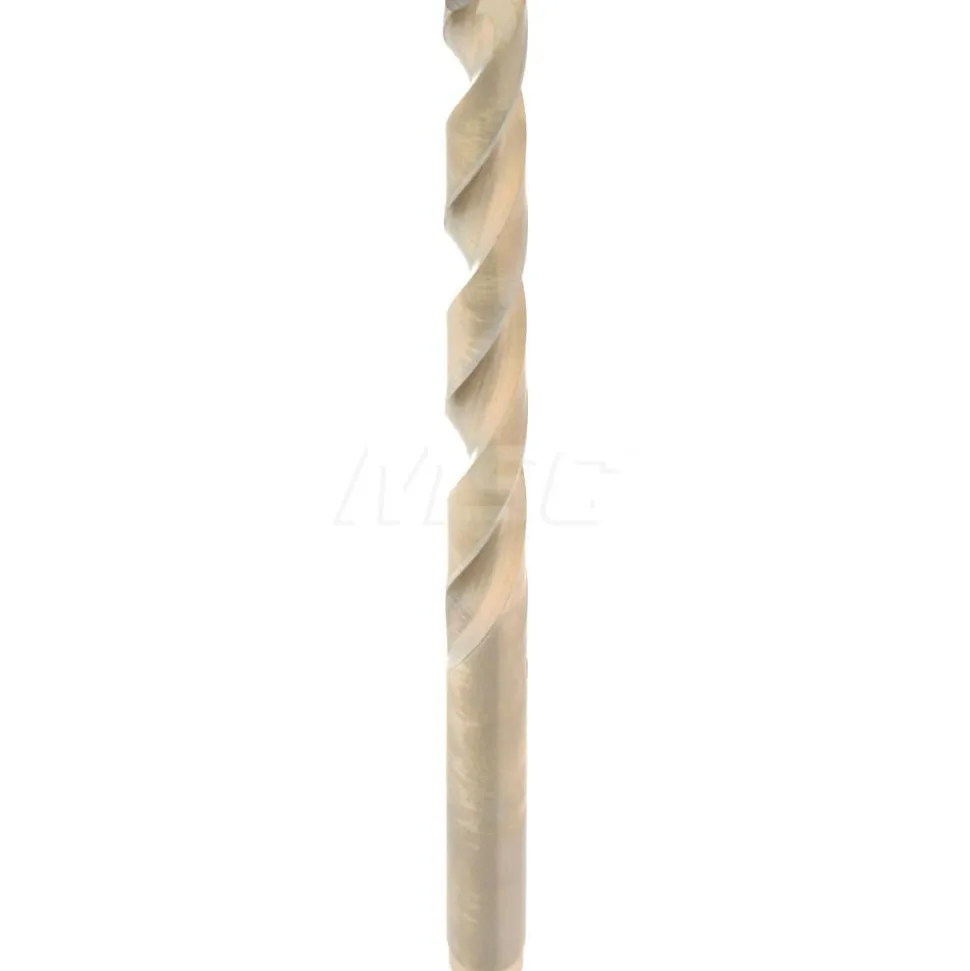 Jobber Length Drill Bit: 1/4" (0.2500) Dia, 135 deg, Cobalt
