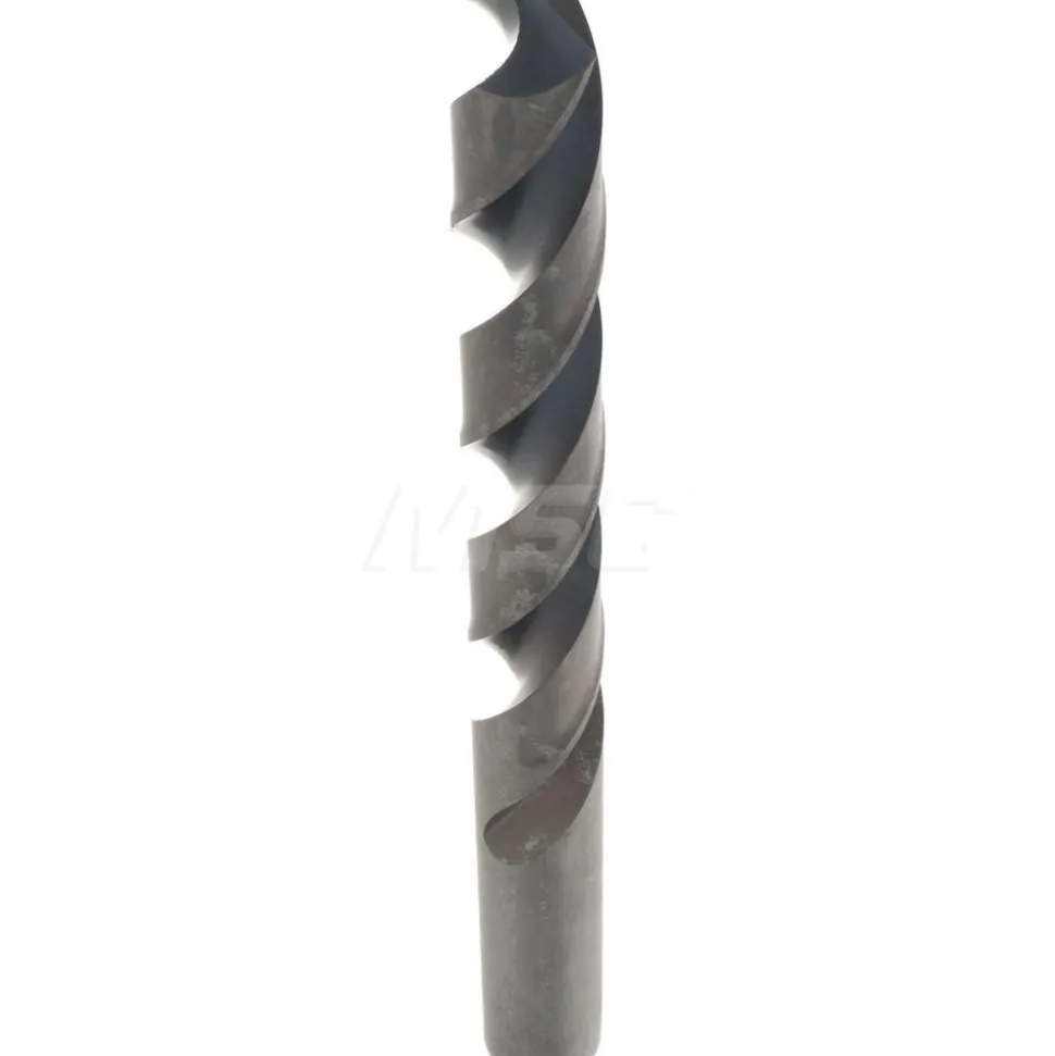 Jobber Length Drill Bit: 27/64" (0.4219) Dia, 118 deg, HSS