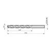 Jobber Length Drill Bit: #7 (0.2010) Dia, 135 deg, Cobalt