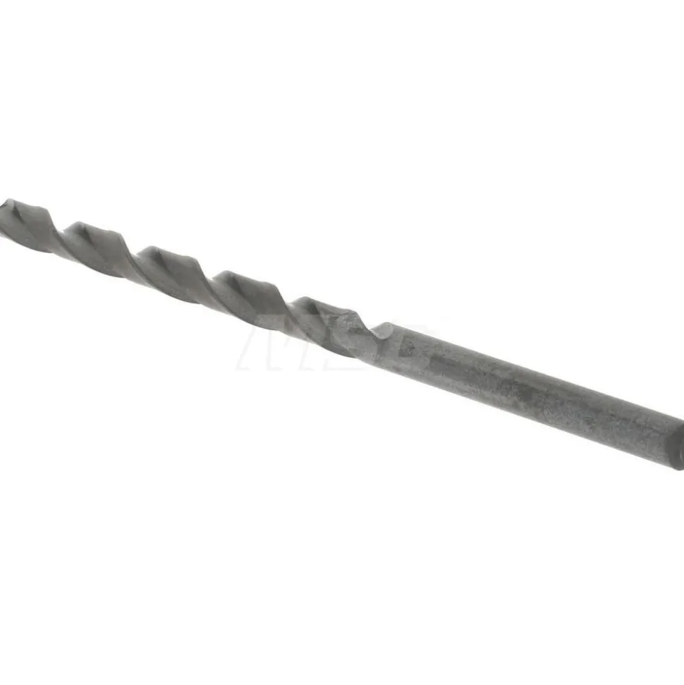 Jobber Length Drill Bit: 9/64" (0.1406) Dia, 118 deg, HSS