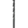 Jobber Length Drill Bit: 1/4" (0.2500) Dia, 135 deg, HSS