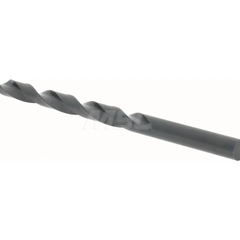 Jobber Length Drill Bit: 1/4" (0.2500) Dia, 135 deg, HSS
