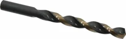 Jobber Length Drill Bit: 1/2" (0.5000) Dia, 135 deg, HSS