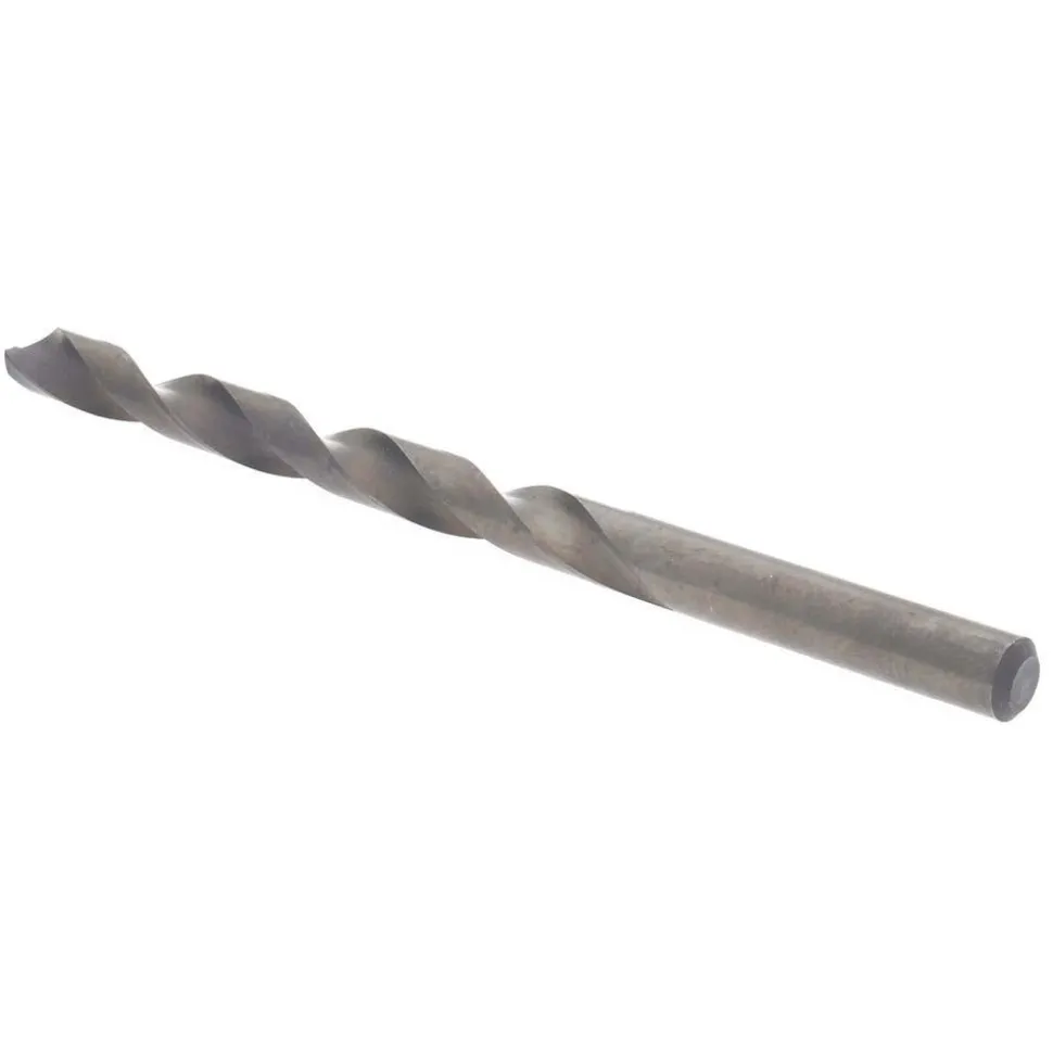 Jobber Length Drill Bit: 17/64" (0.2656) Dia, 135 deg, HSS