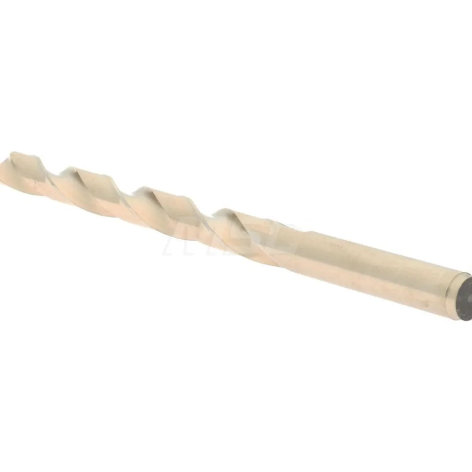 Jobber Length Drill Bit: 17/64" (0.2656) Dia, 135 deg, Cobalt