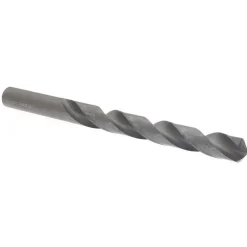 Jobber Length Drill Bit: 31/64" (0.4844) Dia, 118 deg, HSS