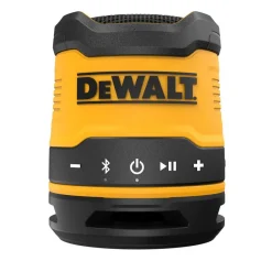 Job Site Radios: Job Site Radio Type: Bluetooth Speaker; Radio Reception: Bluetooth; Power Type: Rechargeable Battery