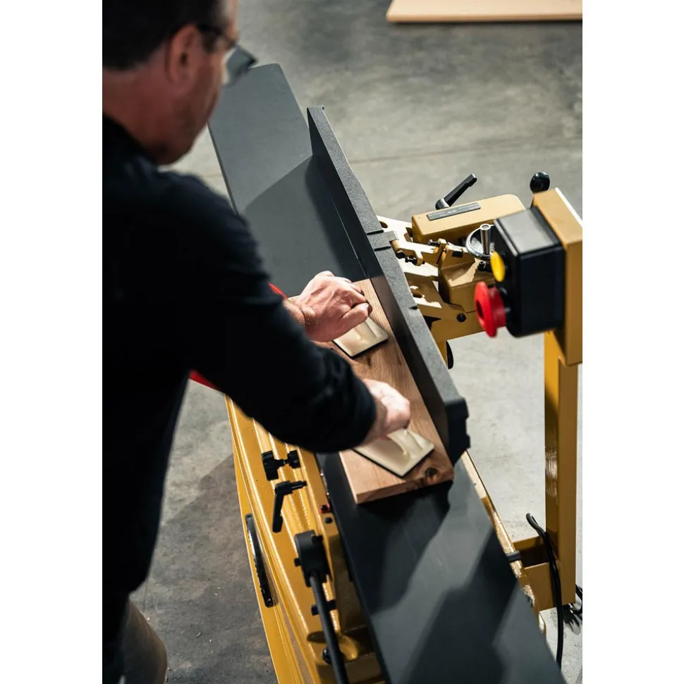 Jointer: 8" Max Width, 1/2" Max Depth, 230 V, Single Phase, 2 hp, 7000 RPM