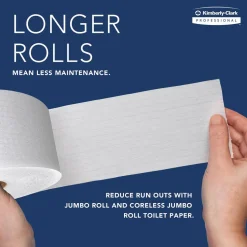 Jumbo Roll Toilet Paper Dispenser, Combo Unit, Black, 20.43