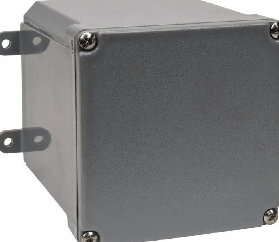 Junction Box Electrical Enclosure: Polyvinylchloride, NEMA 4, 4X & 6P