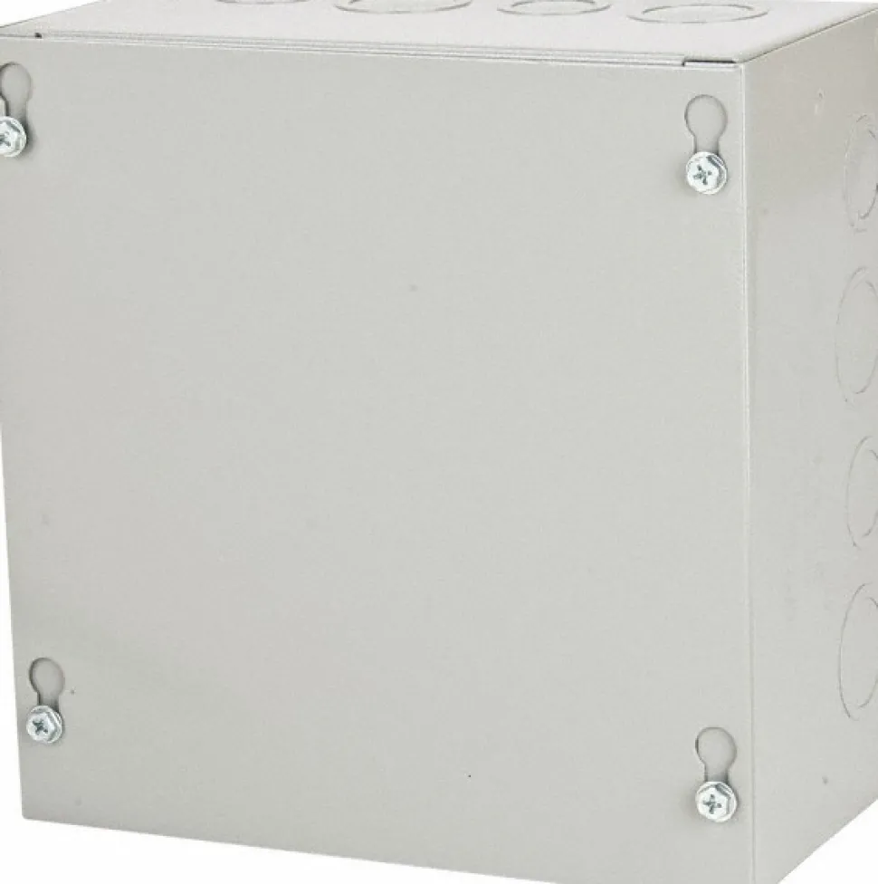 Junction Box Electrical Enclosure: Steel, NEMA 1