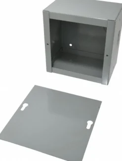 Junction Box Electrical Enclosure: Steel, NEMA 1