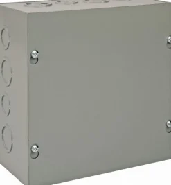 Junction Box Electrical Enclosure: Steel, NEMA 1