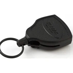 Key Control: Type: Retractable Key Chain; Number of Keys: 15; Color: Black