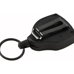 Key Control: Type: Retractable Key Chain; Number of Keys: 15; Color: Black