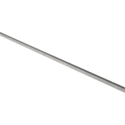 Key Stock: 3/16" High, 3/16" Wide, 12" Long, Stainless Steel, Plain Finish